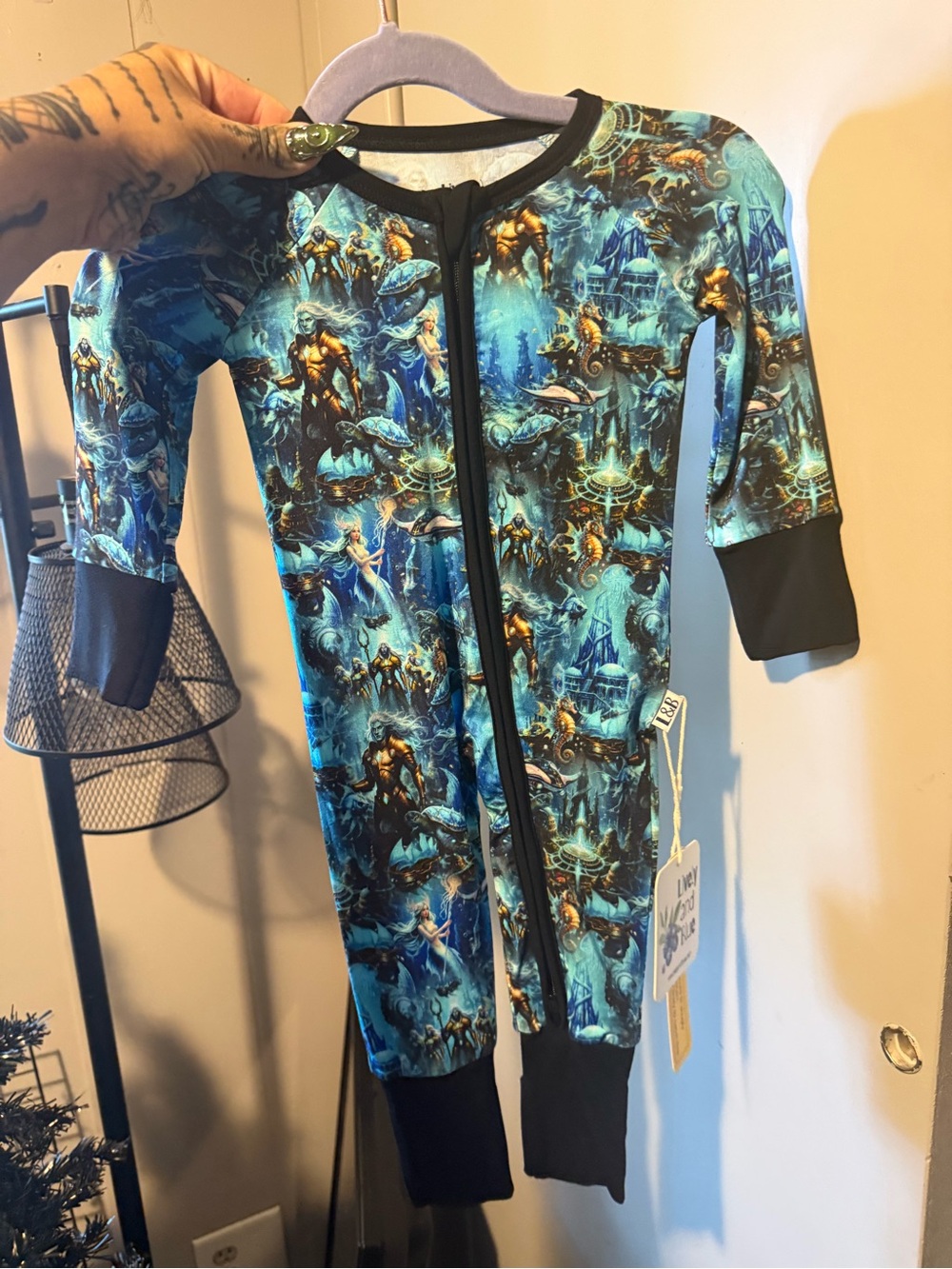 NWT Blue Ocean Atlantis Bamboo Zippy